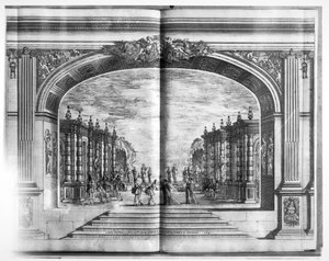 リシュリュー枢機卿（1585-1642）1641による「ミラメ」の場面 作： French School
